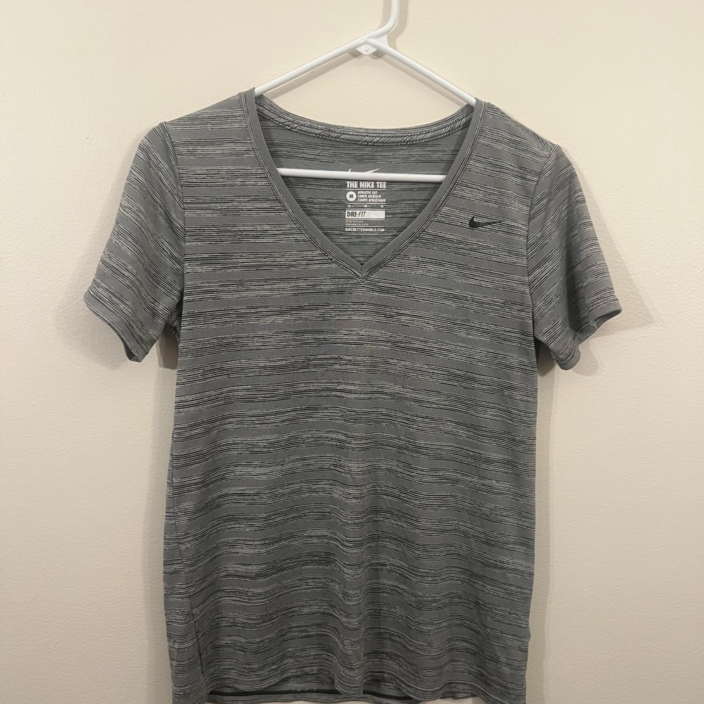 Nike Women's Short Sleeve Gray Tee